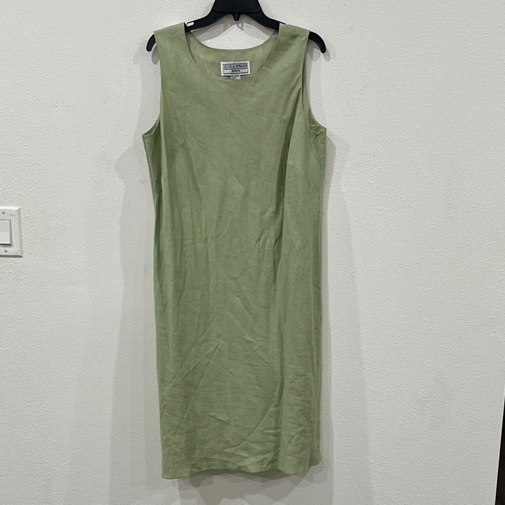 Jessica Howard Sage Green Midi Dress